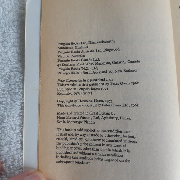 Peter Camenzind - Hermann Hesse - Picture 5 of 5